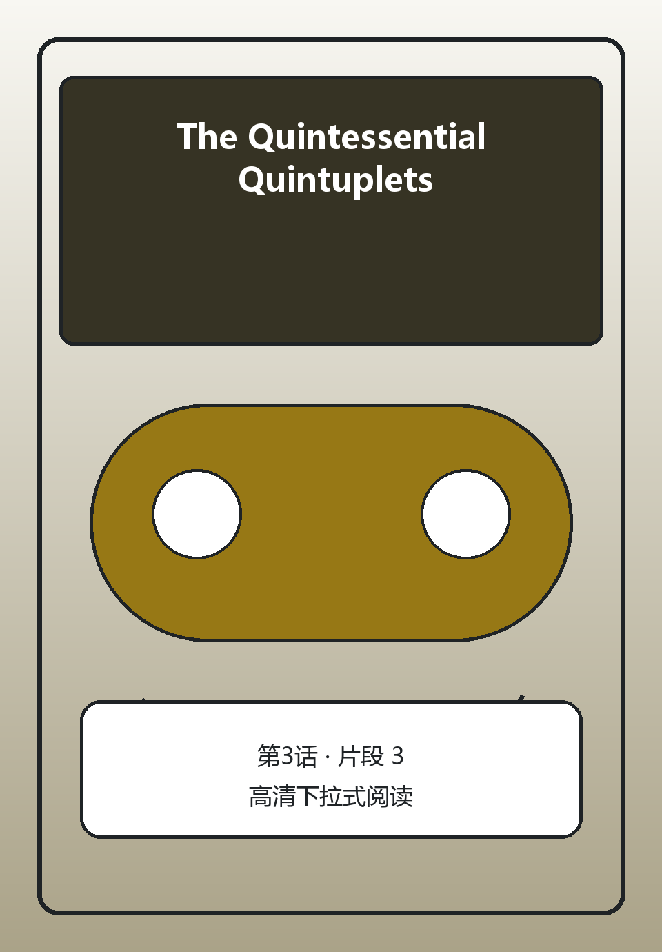 The Quintessential Quintuplets第3话第3页